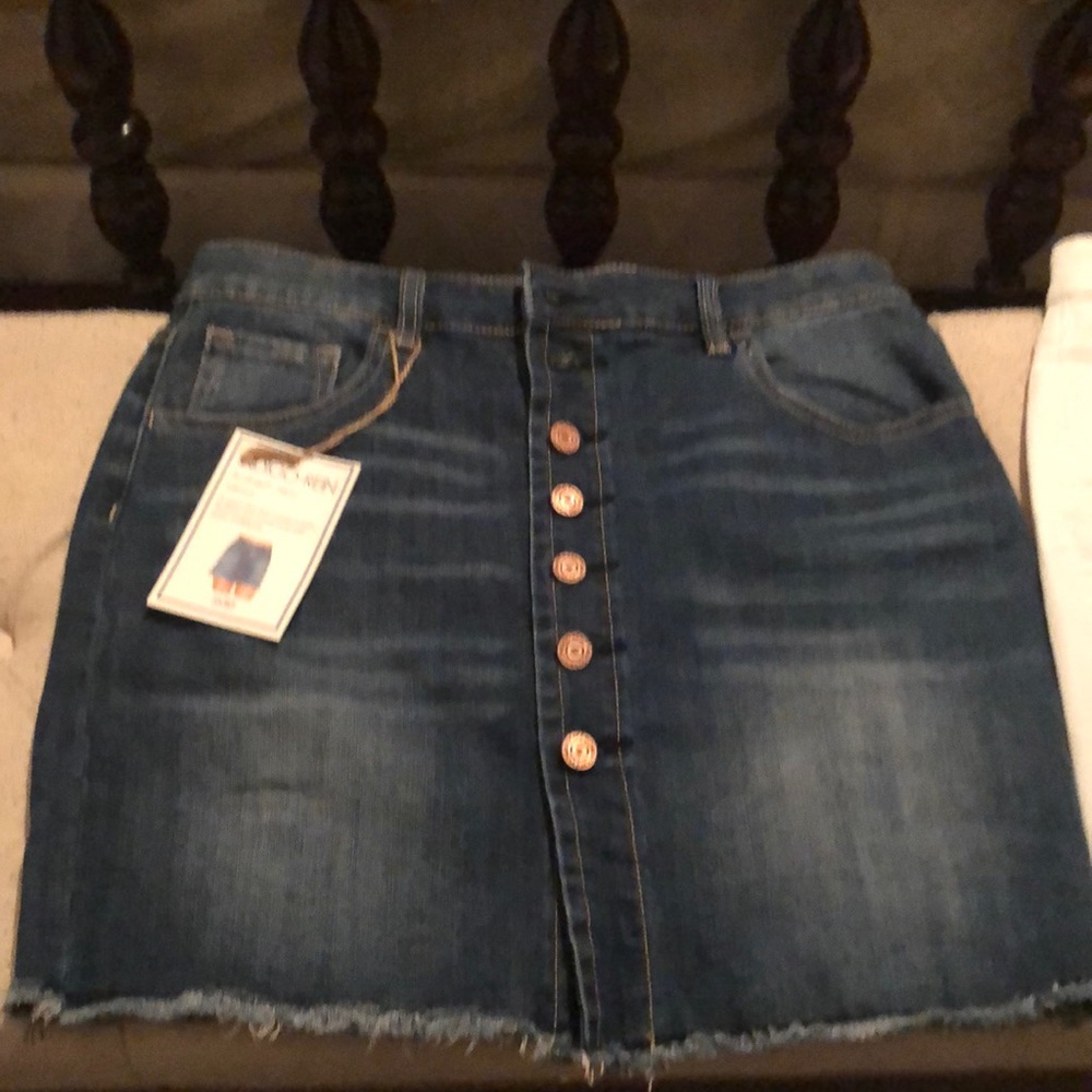 Blue Jean skirt!